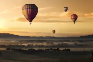 hot air balloon ride