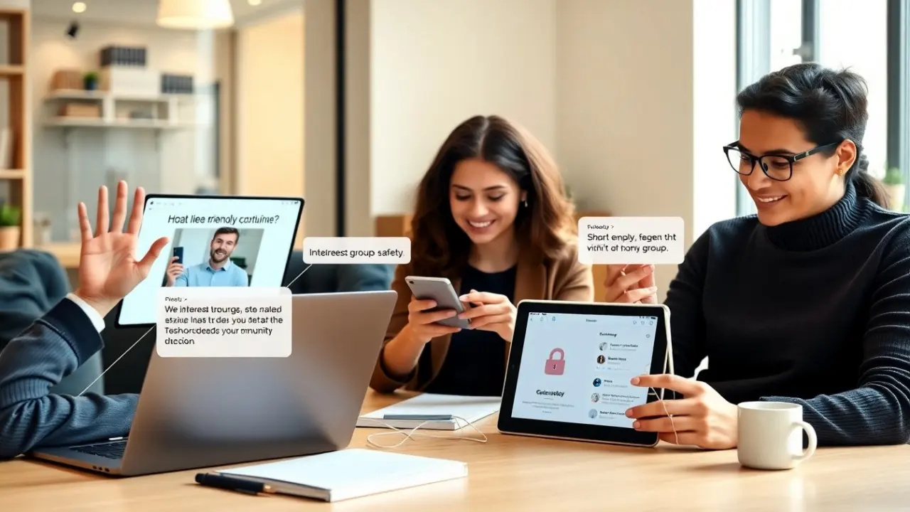 how to make friends online